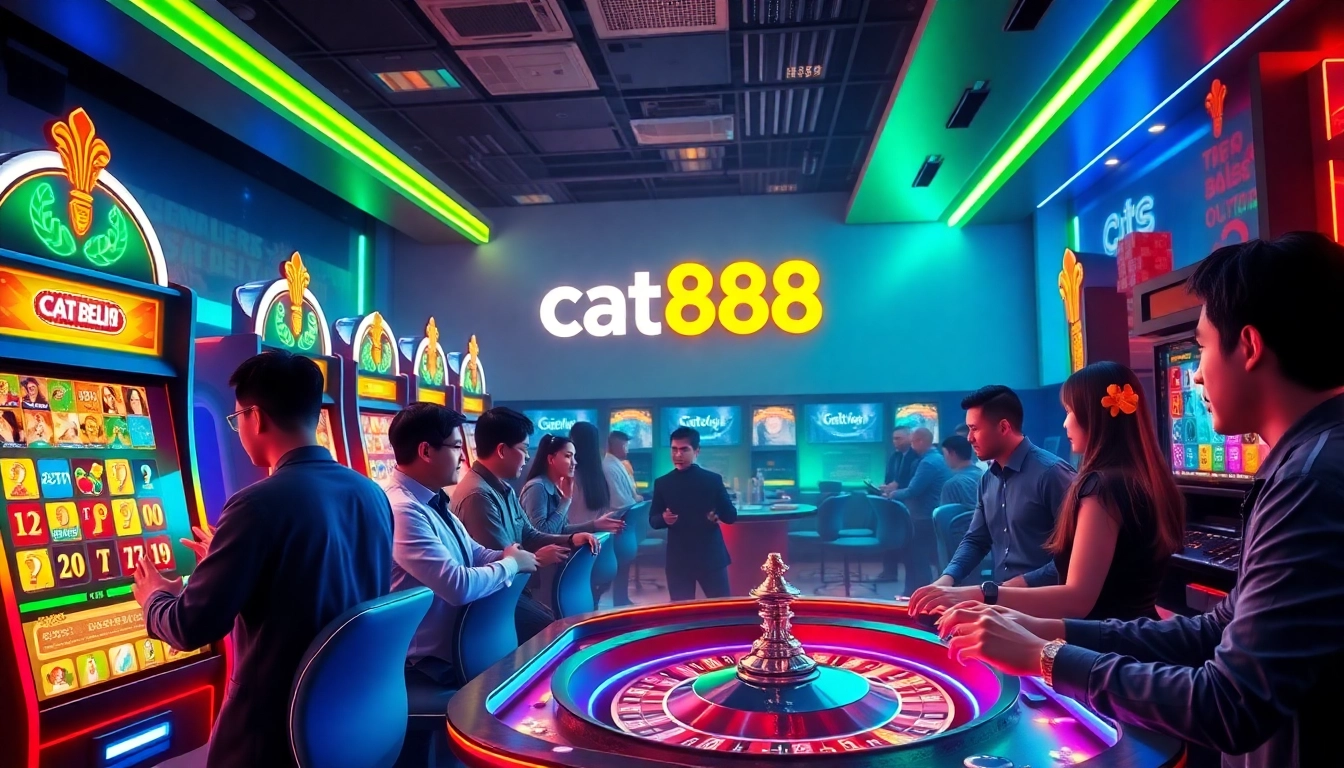 Experience the thrills of online gaming at cat888 with vibrant casino action and dynamic players.