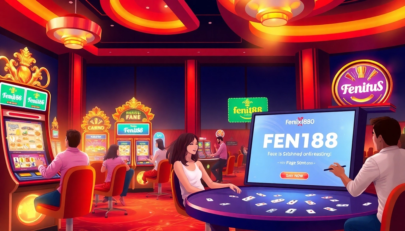 Experience thrilling gaming with fenix168's exciting online casino promotions and vibrant atmosphere.