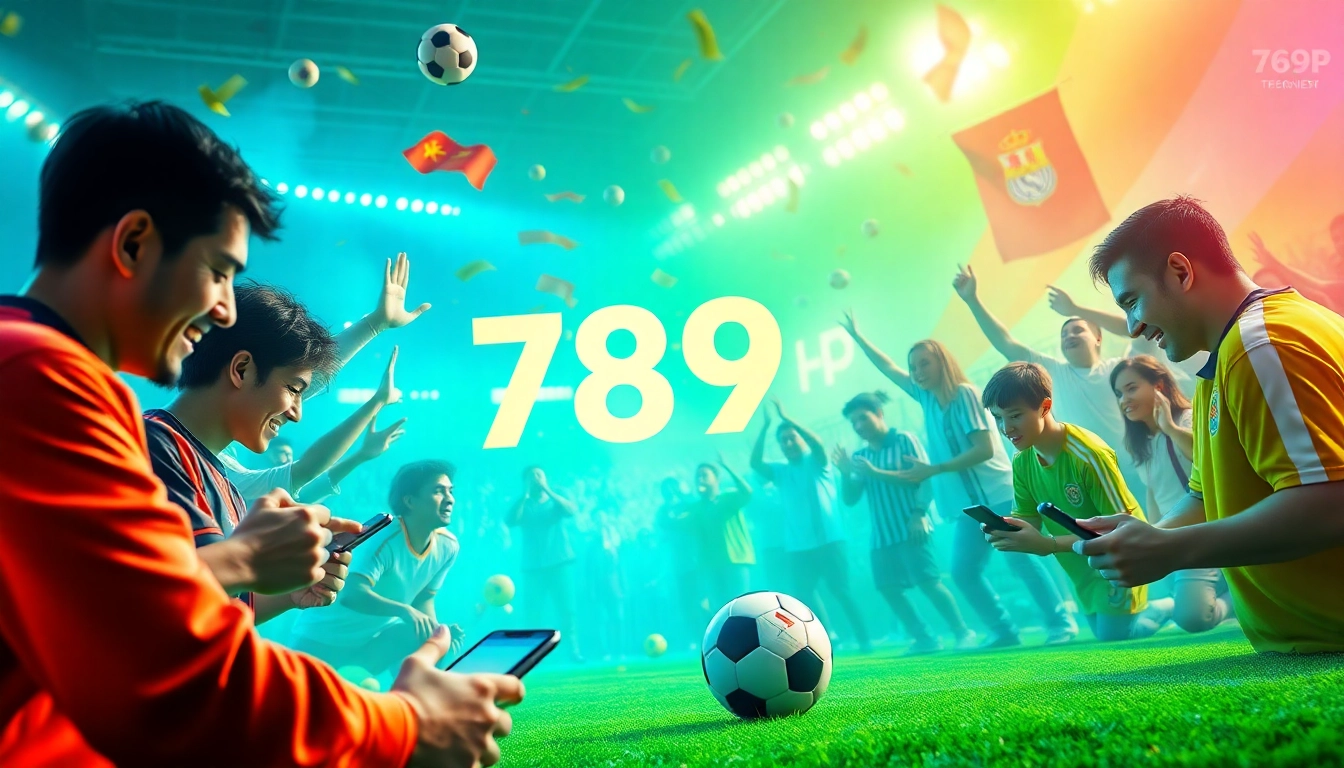 Thương hiệu 789p: Captivating sports betting action with vibrant energy and excitement.